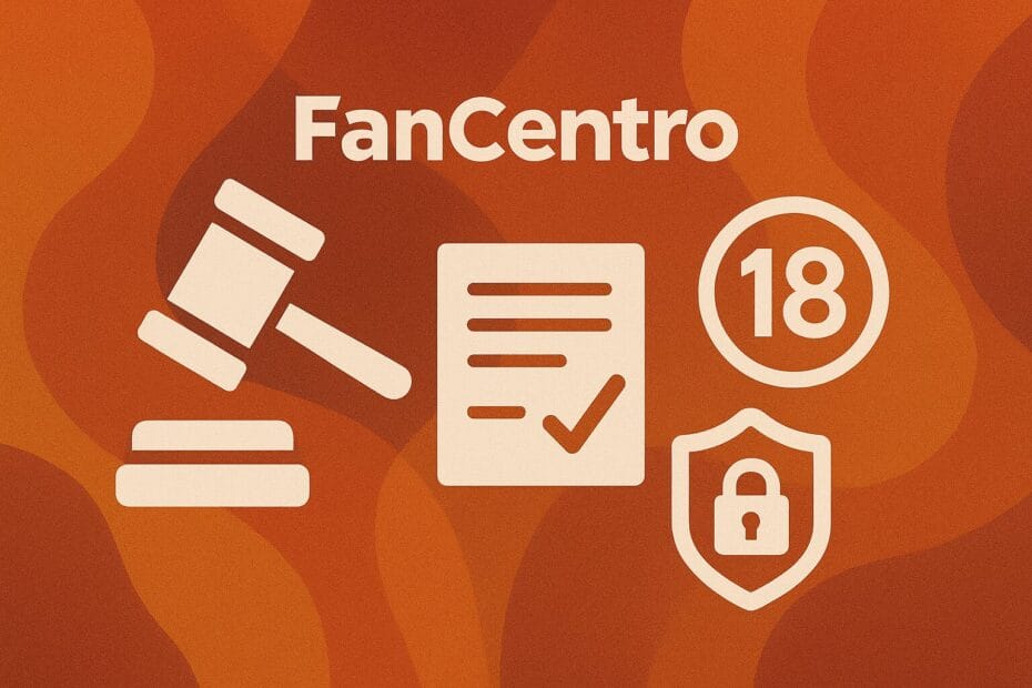 Fancentro regels en wetten