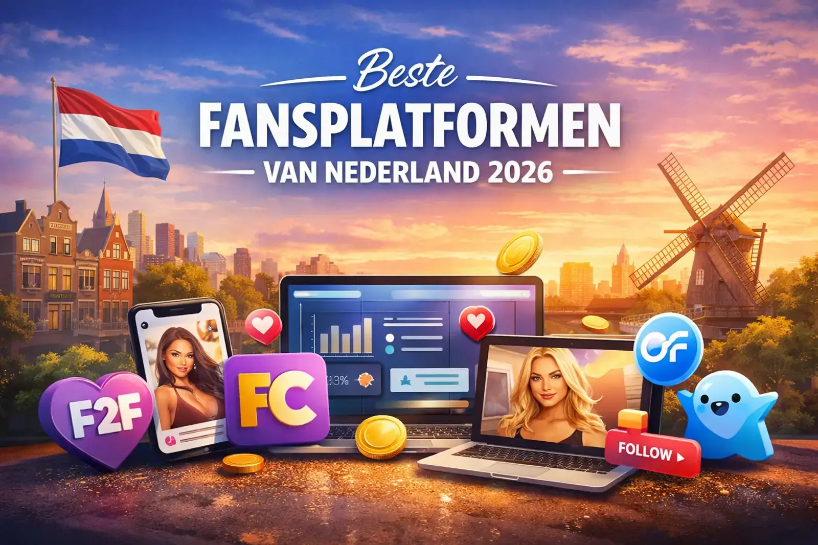 Beste fansplatformen Nederland 2026